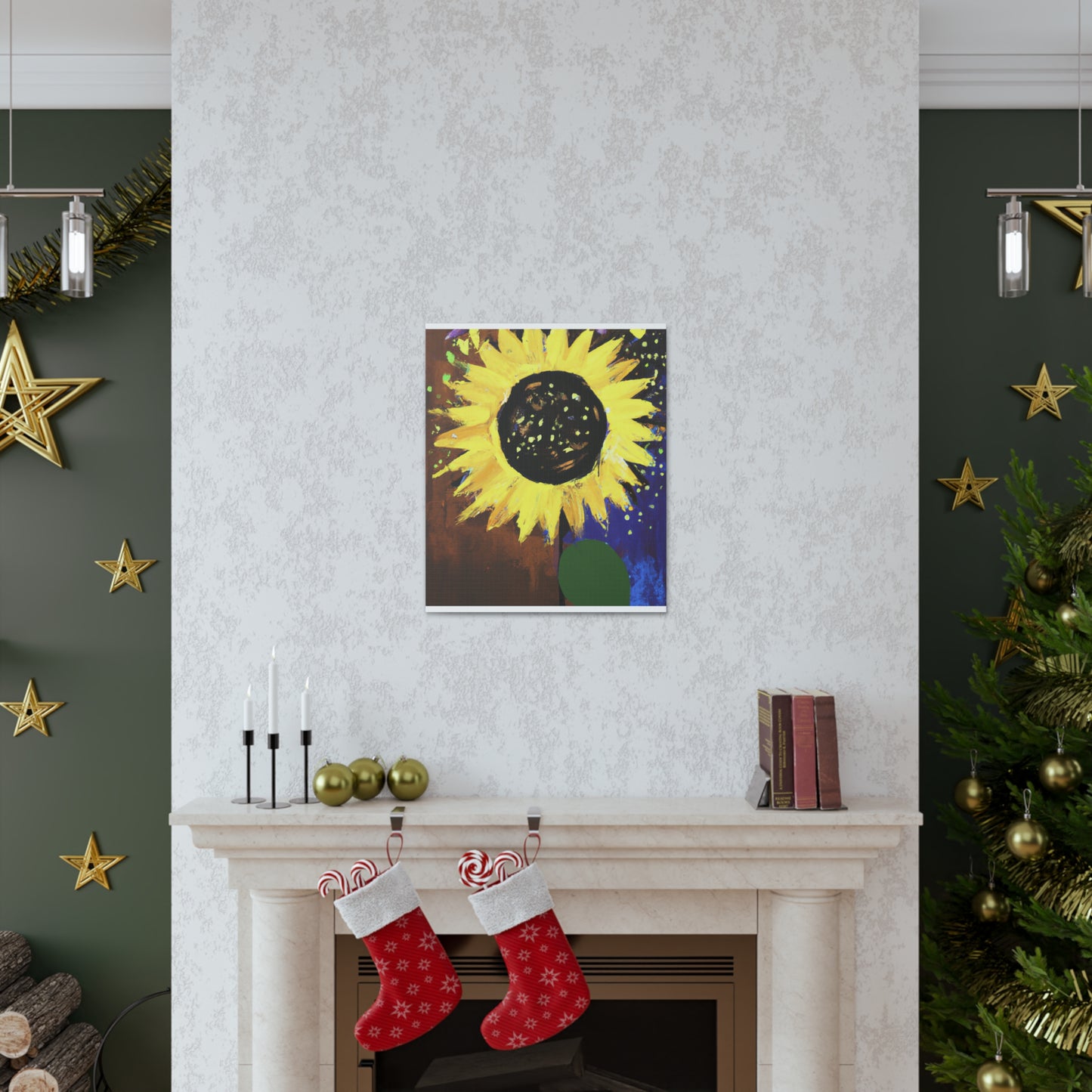 Sunflower Gloaming Dream. - Canvas