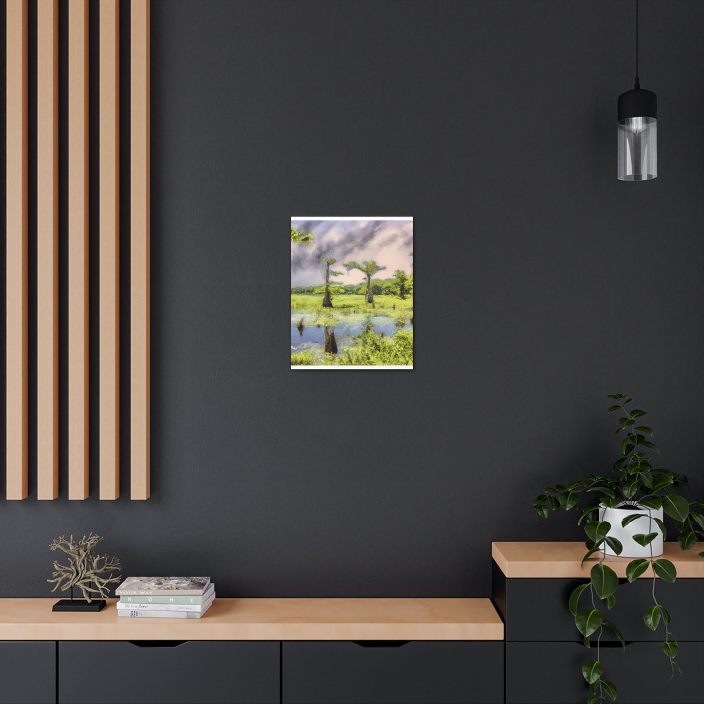 Dreamy Cypress Eden - Canvas