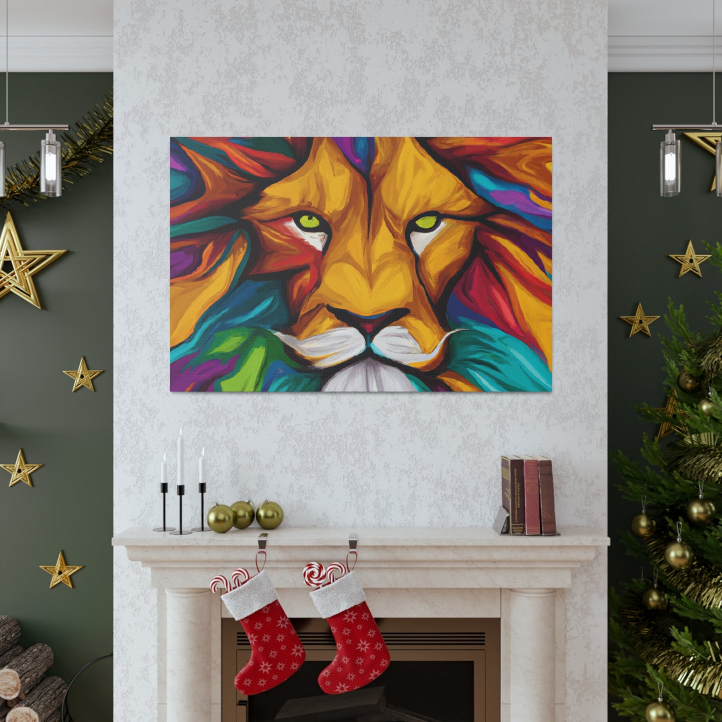 "Lion Flare" - Canvas