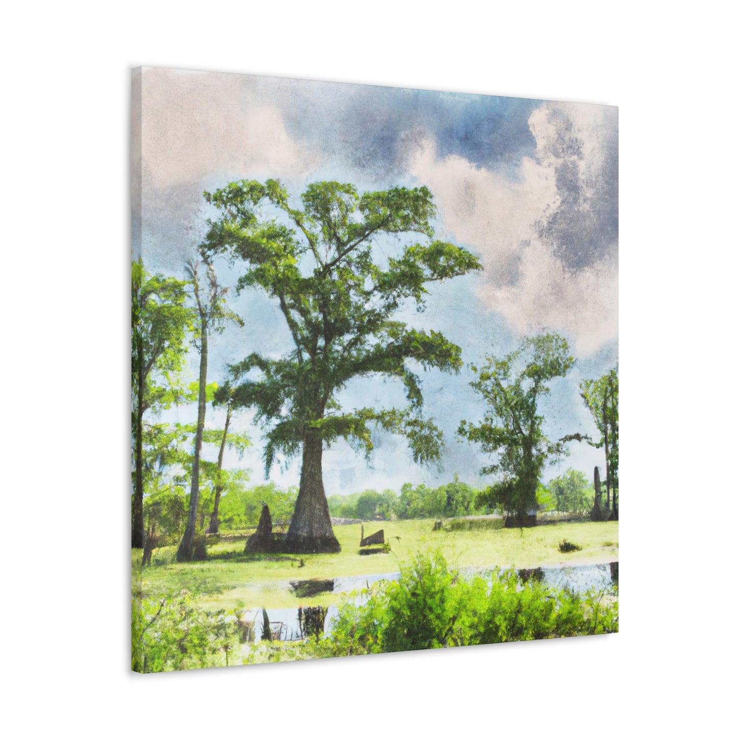 Lagniappe Louisiana Landscape - Canvas