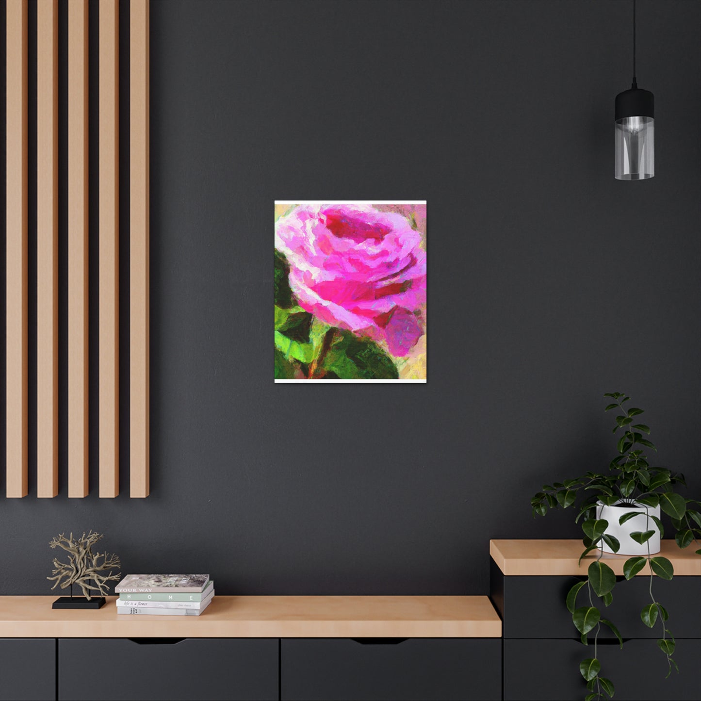 Rose Reflection Dream. - Canvas