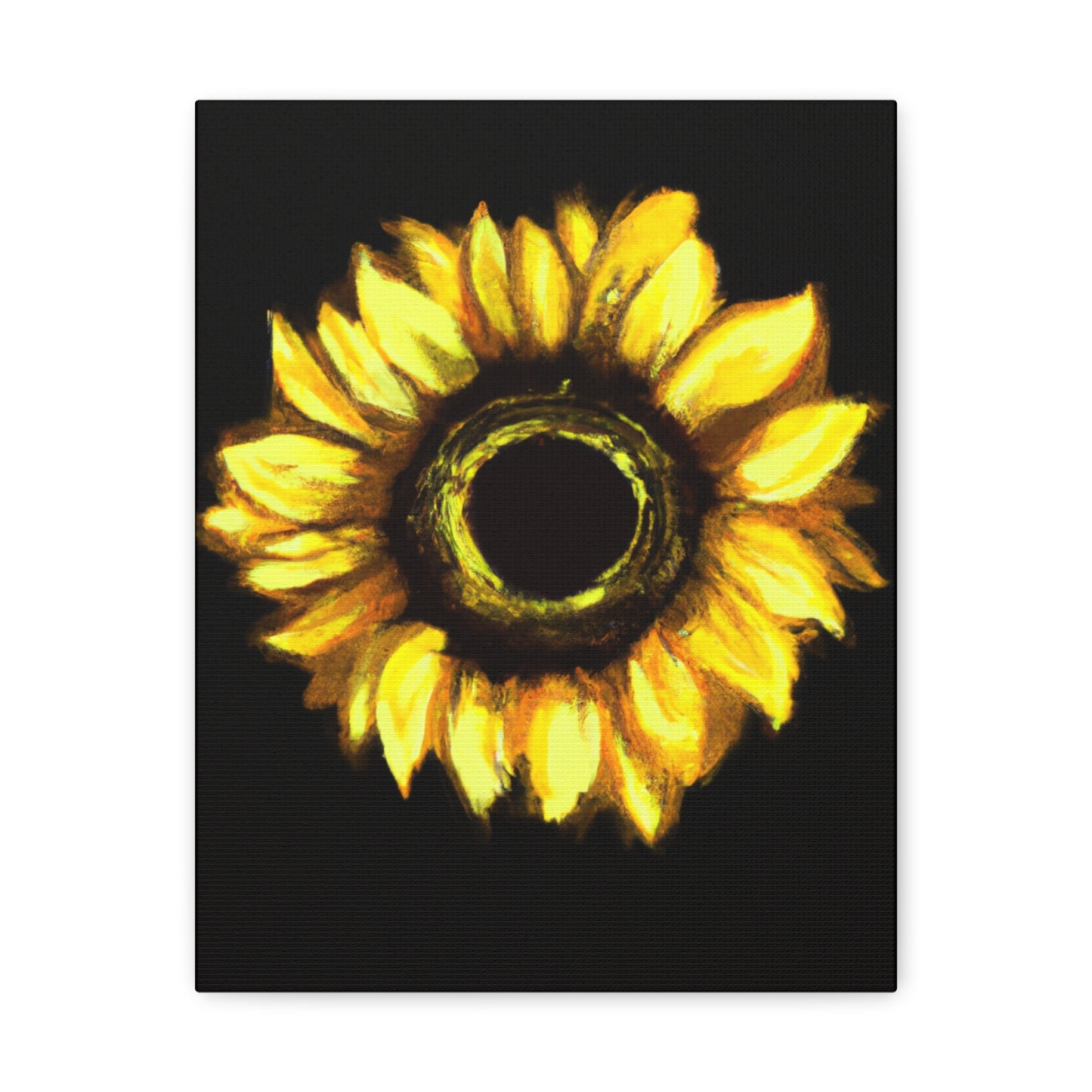 Sunflower Sparkle Glow. - Canvas