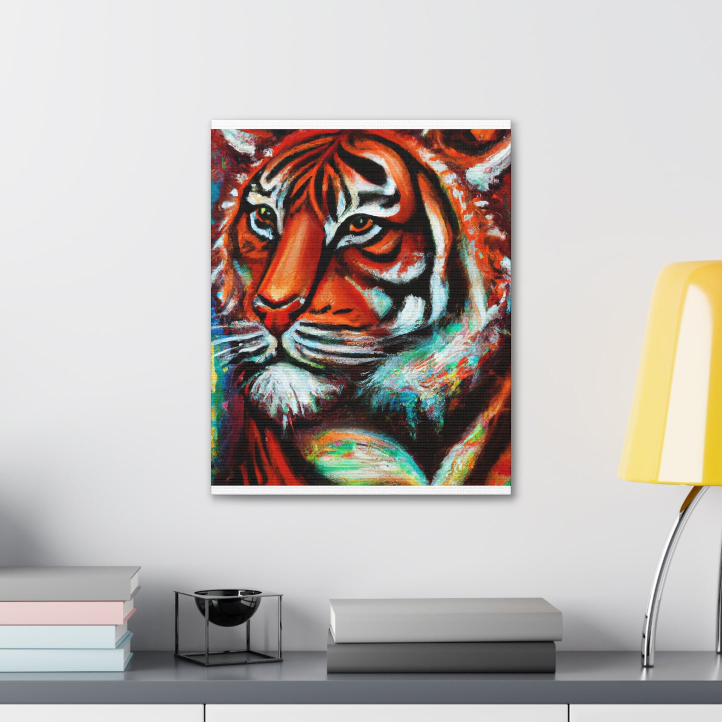 Tiger Radiance. - Canvas