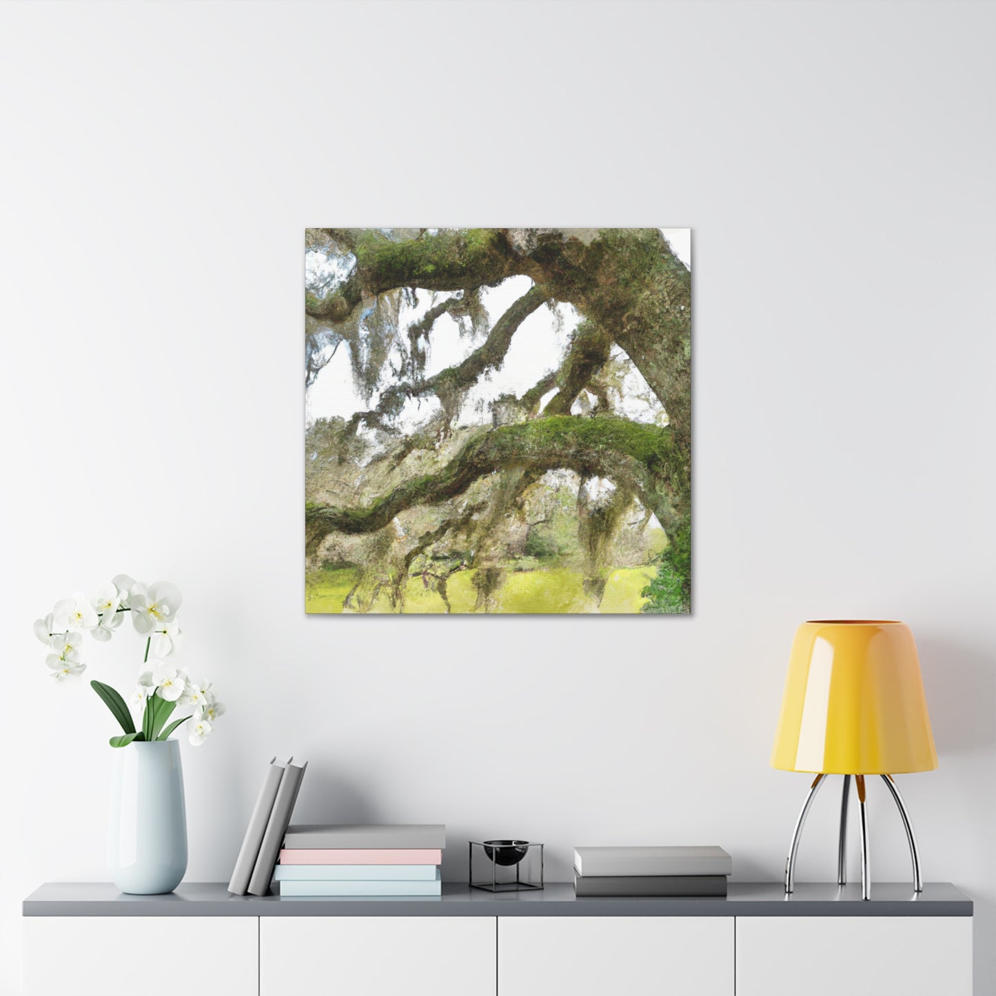 Live Oak Dreaming. - Canvas