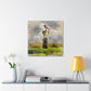 Marshy Pelican Vista - Canvas