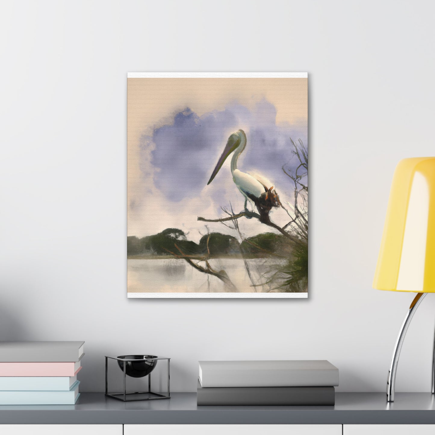 "Aquatic Pelican Dream" - Canvas