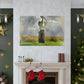Marshy Pelican Vista - Canvas
