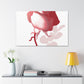 Abstract Floral Blush - Canvas