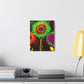 Radiant Blooms. - Canvas