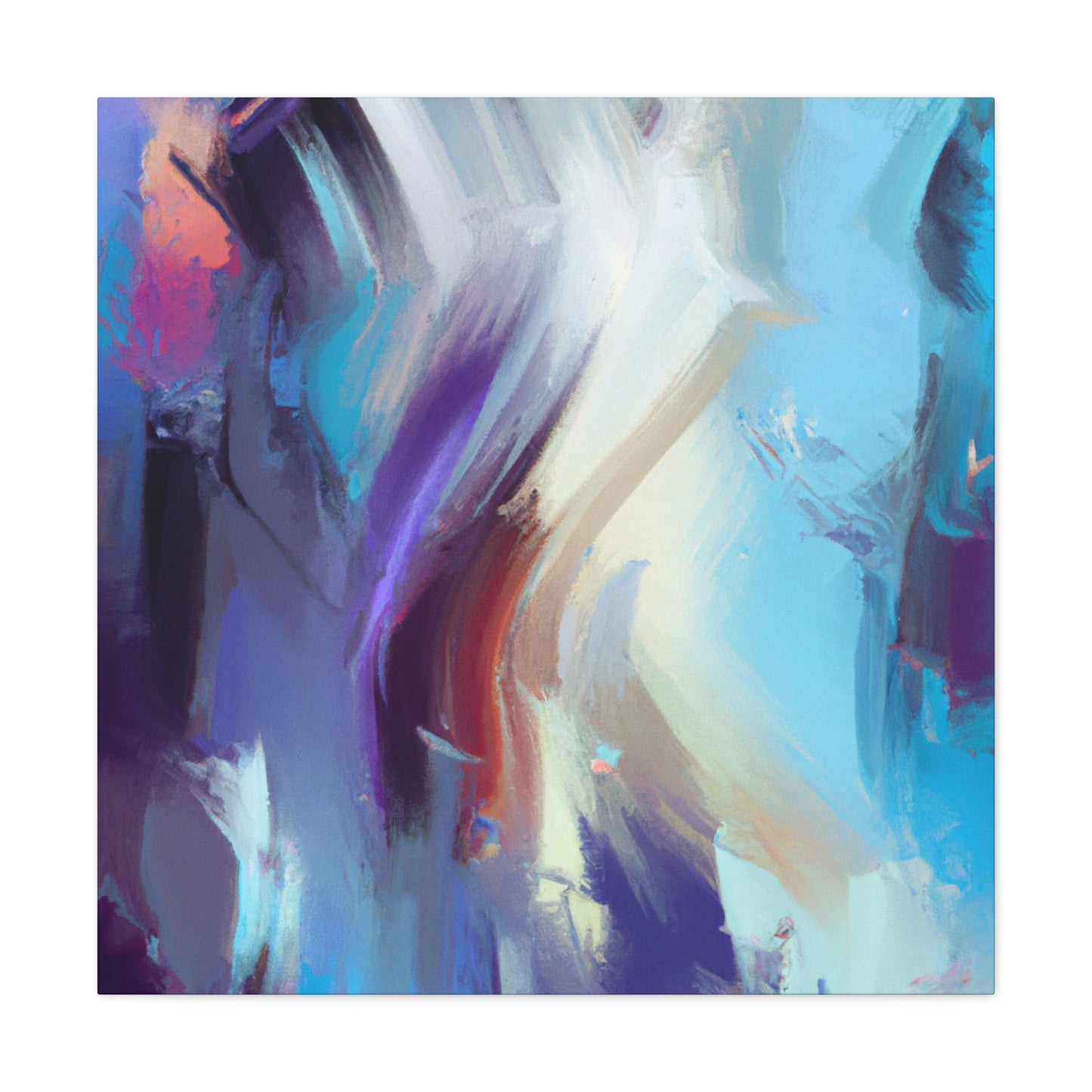 Colorful Splatter Unleashed. - Canvas