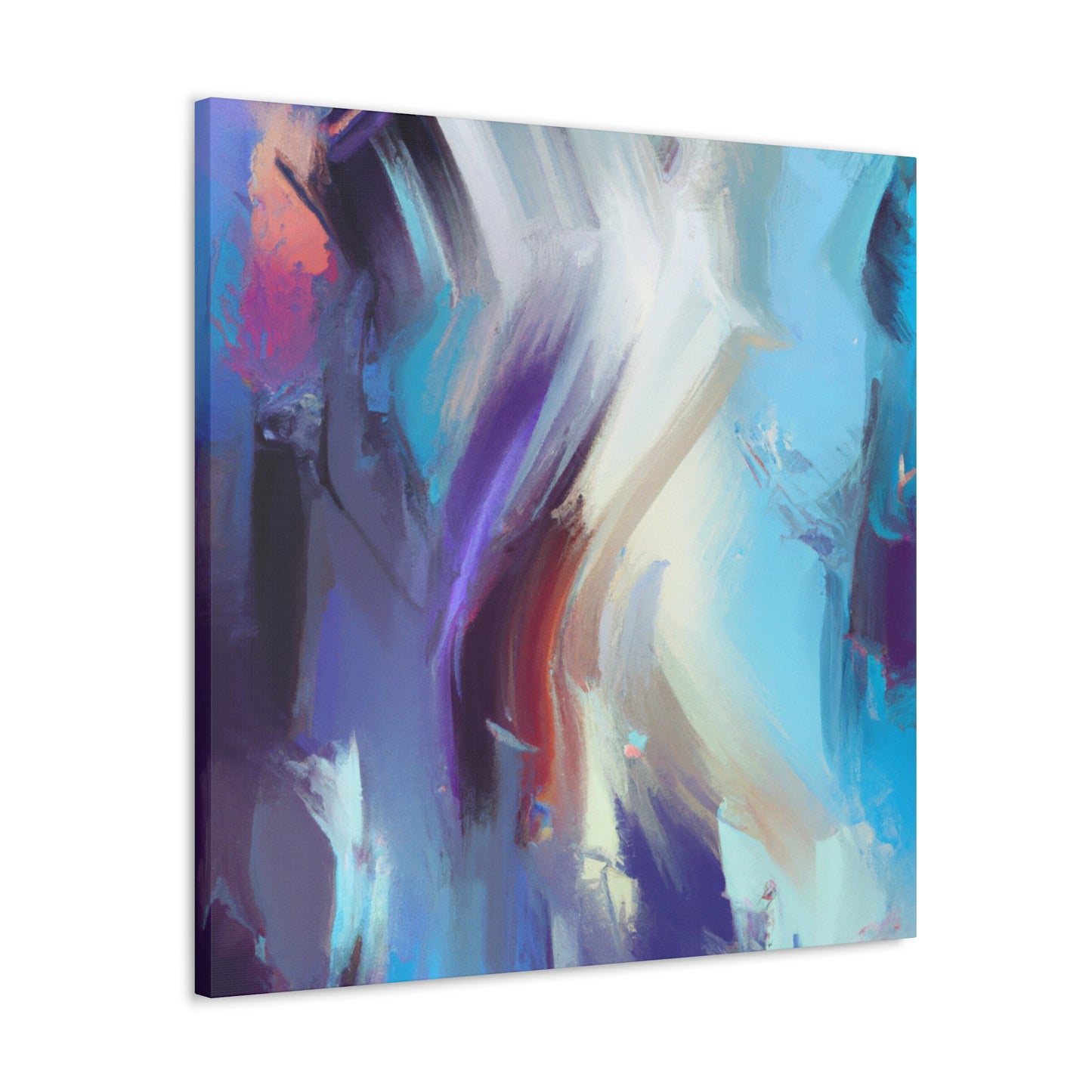 Colorful Splatter Unleashed. - Canvas