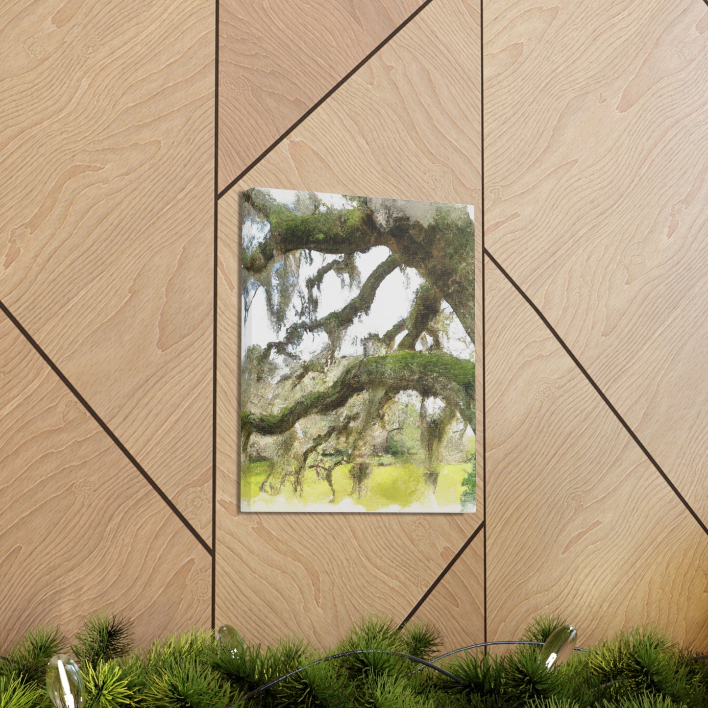 Live Oak Dreaming. - Canvas