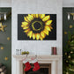 Sunflower Sparkle Glow. - Canvas