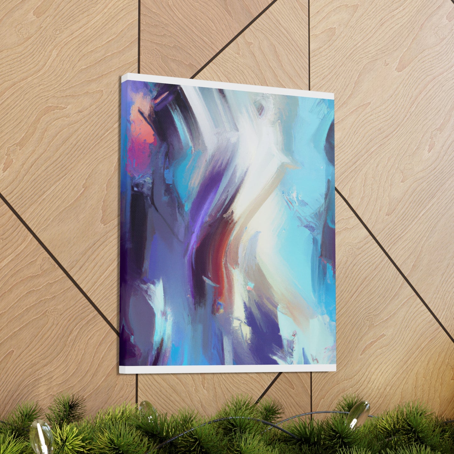 Colorful Splatter Unleashed. - Canvas