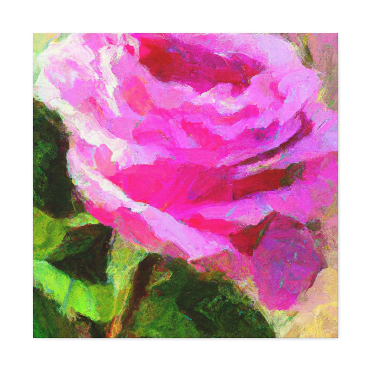 Rose Reflection Dream. - Canvas
