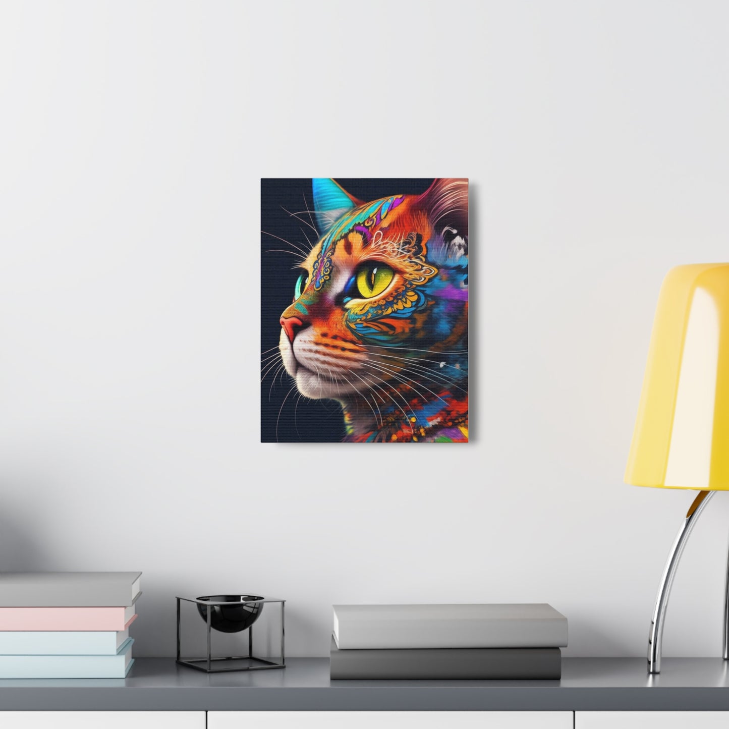 Whimsical Kitty - Canvas