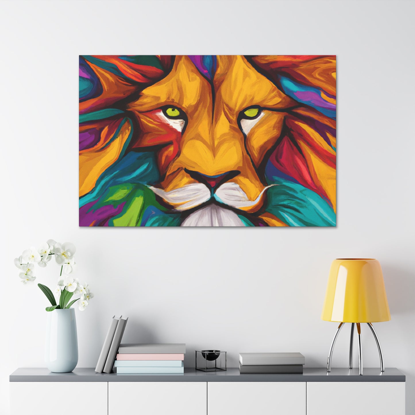 "Lion Flare" - Canvas