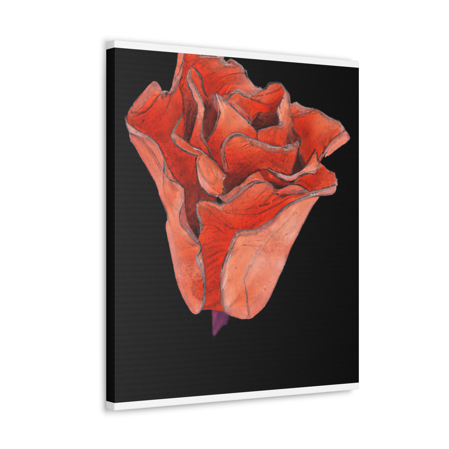 Abstract Blush Bloom - Canvas
