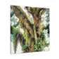 Vivid Woodland Scene - Canvas