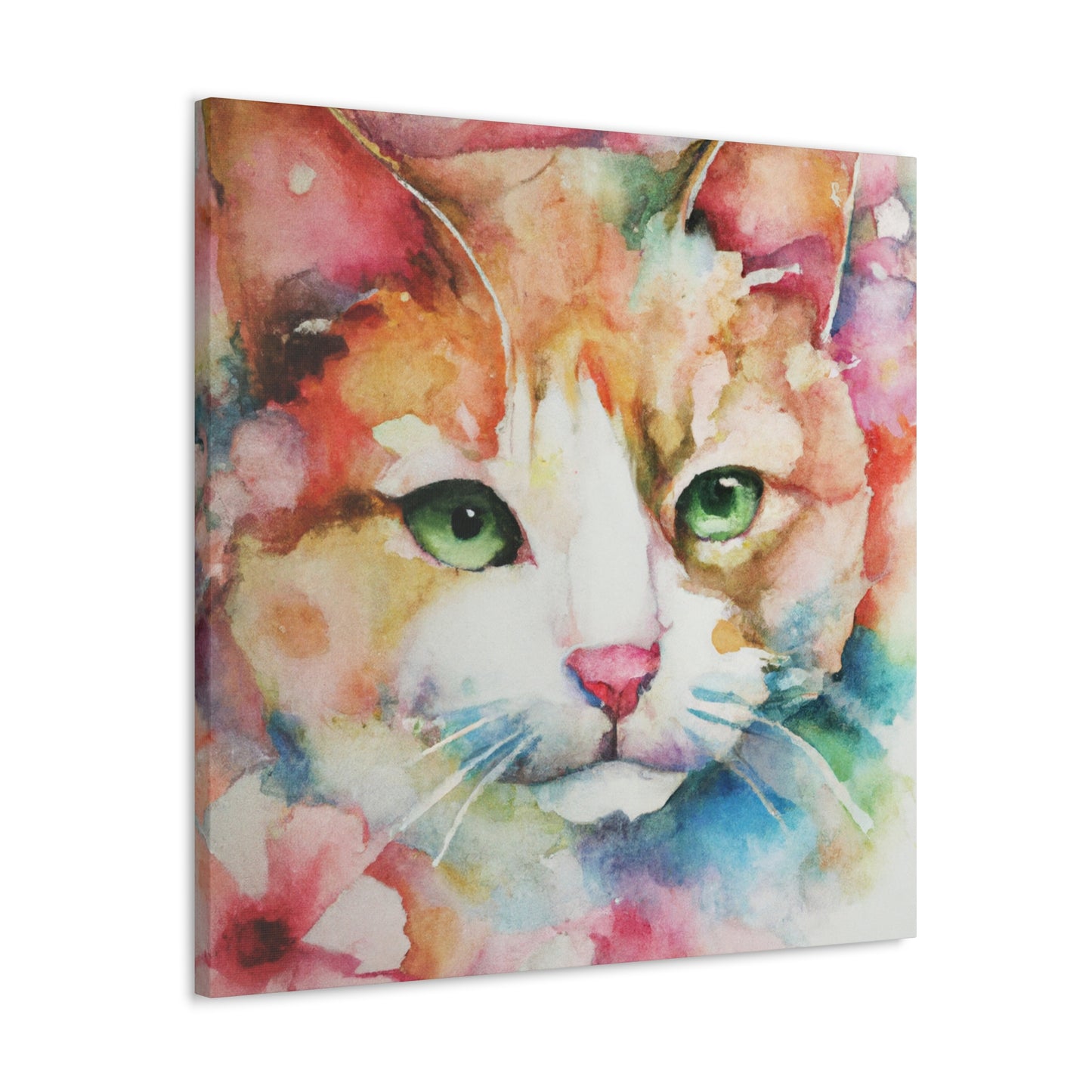 Cat Florabundance. - Canvas