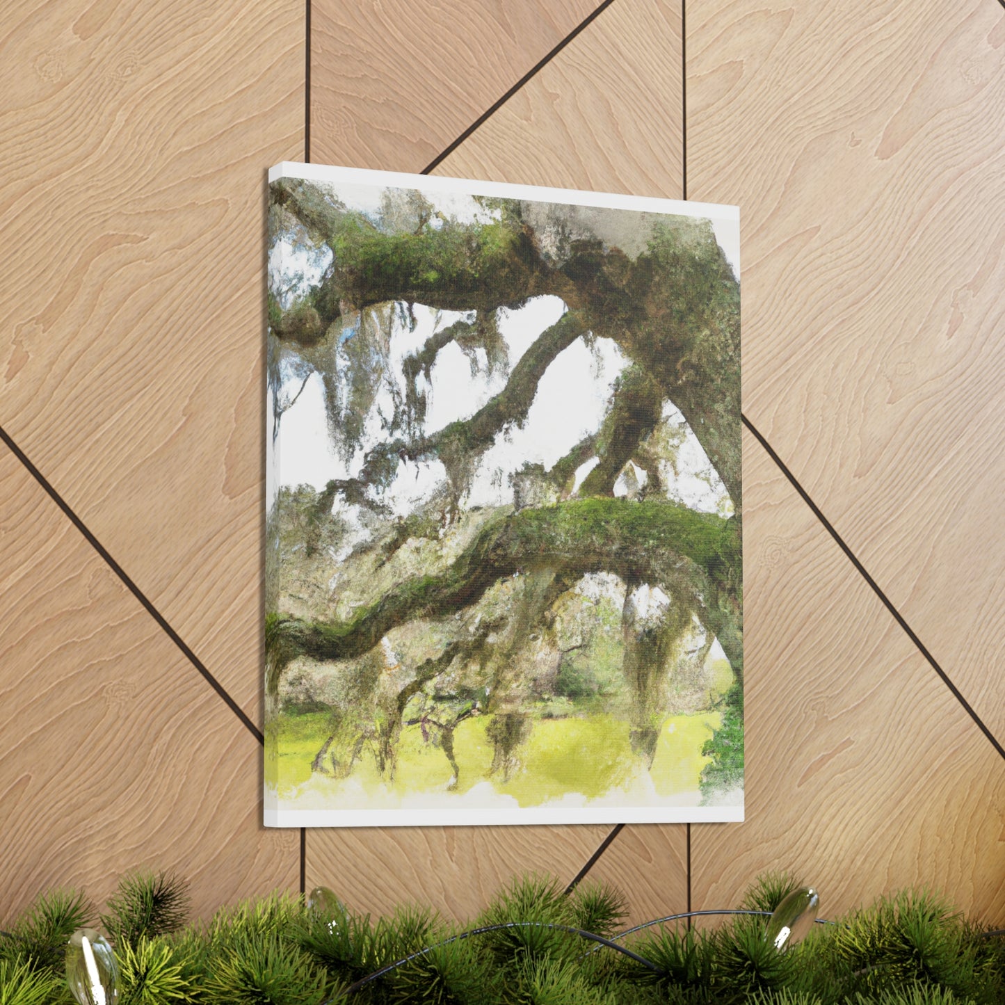 Live Oak Dreaming. - Canvas