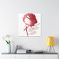 Abstract Floral Blush - Canvas