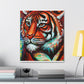 Tiger Radiance. - Canvas
