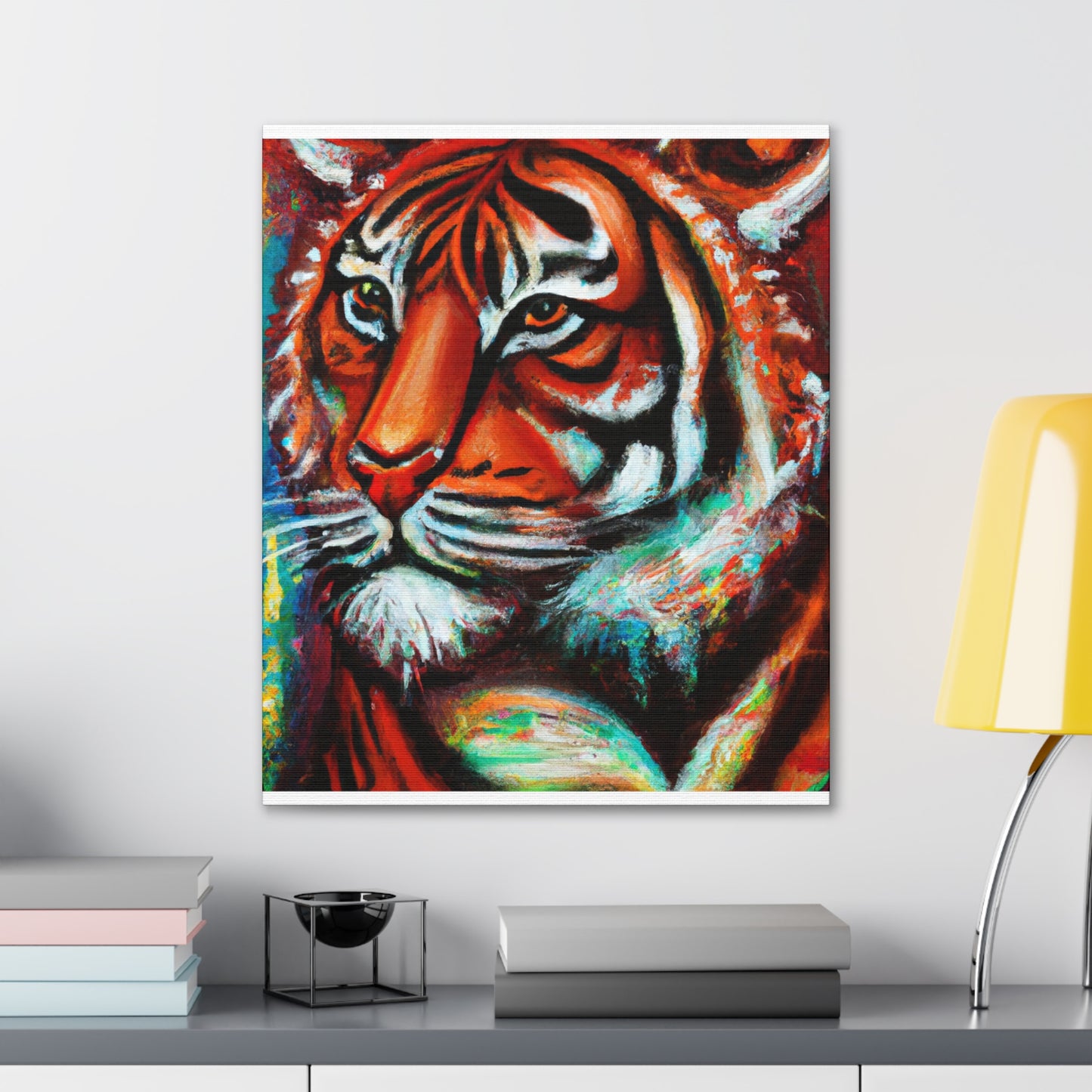 Tiger Radiance. - Canvas