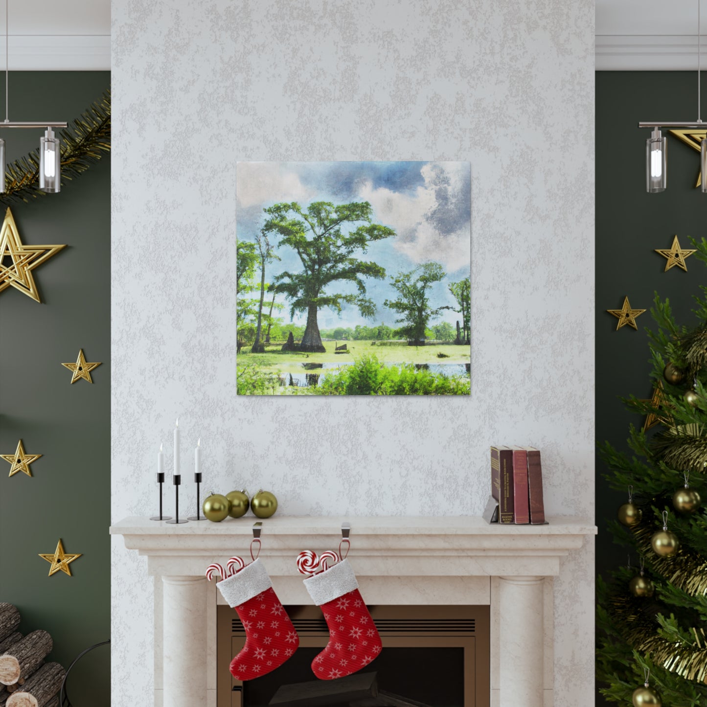 Lagniappe Louisiana Landscape - Canvas