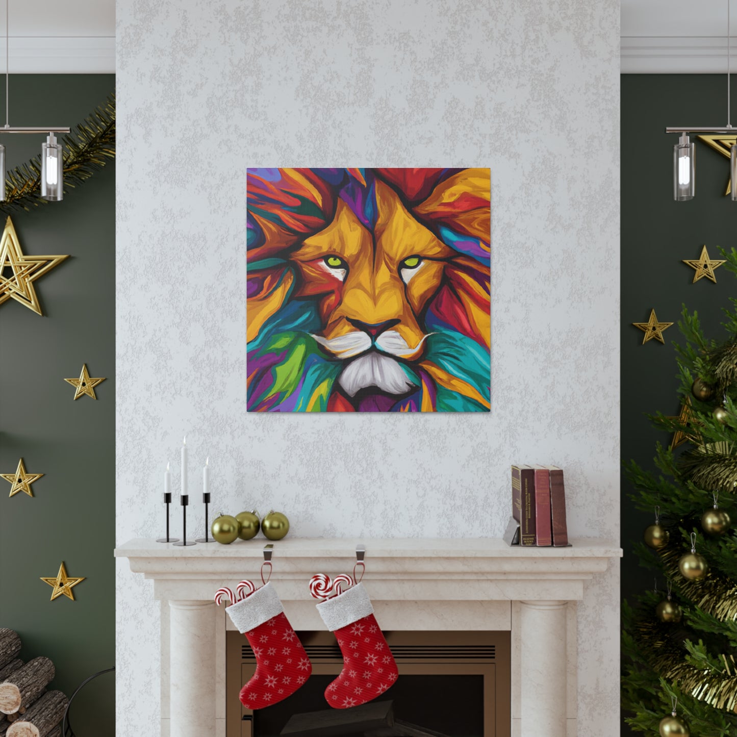 "Lion Flare" - Canvas