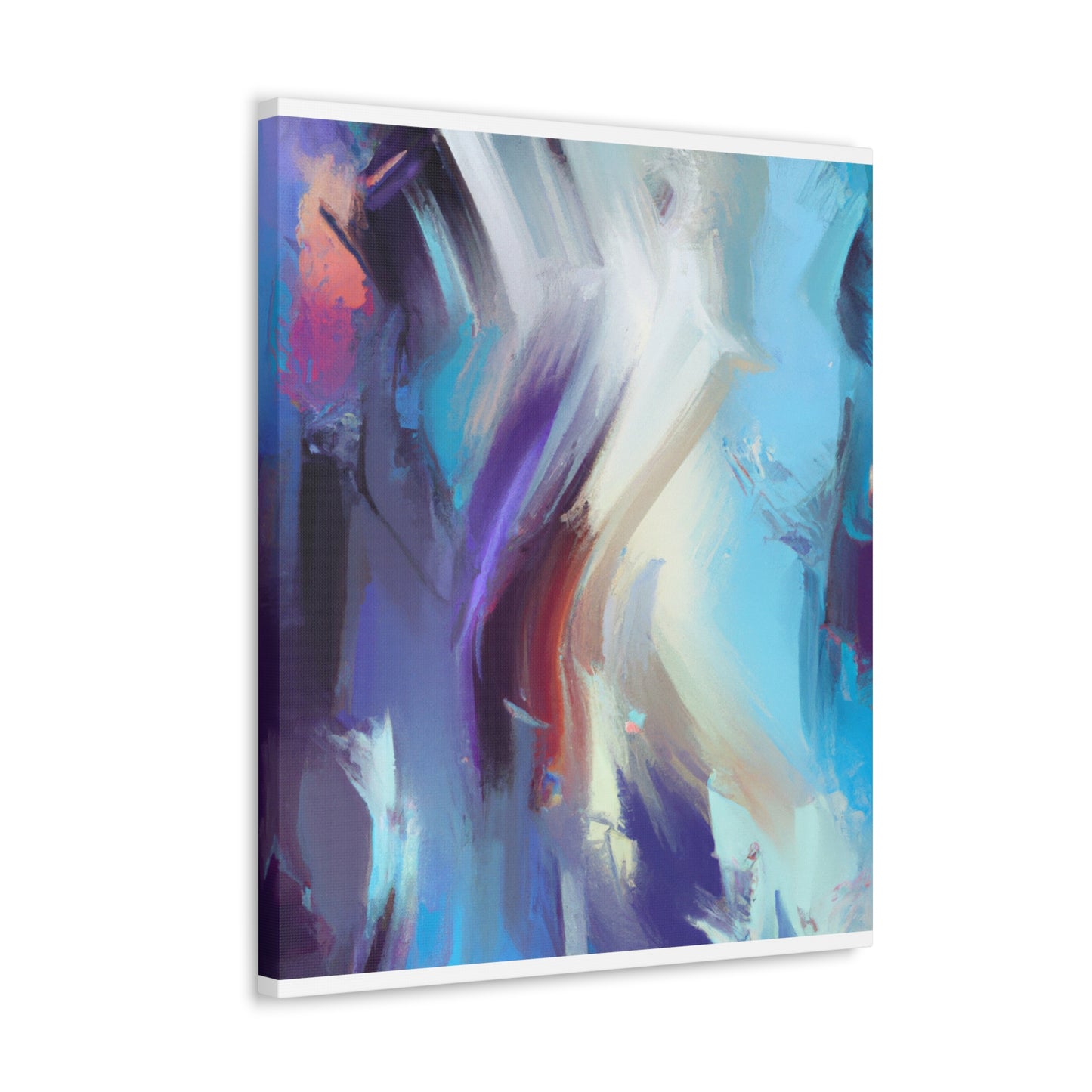 Colorful Splatter Unleashed. - Canvas