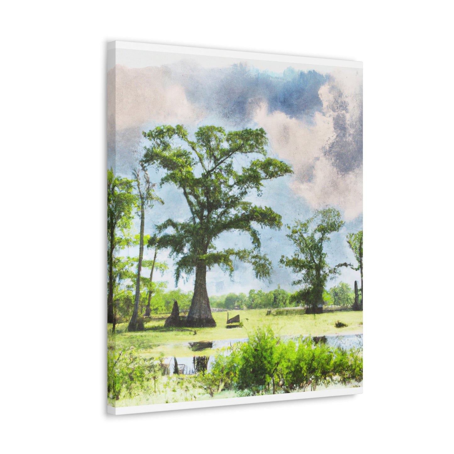 Lagniappe Louisiana Landscape - Canvas