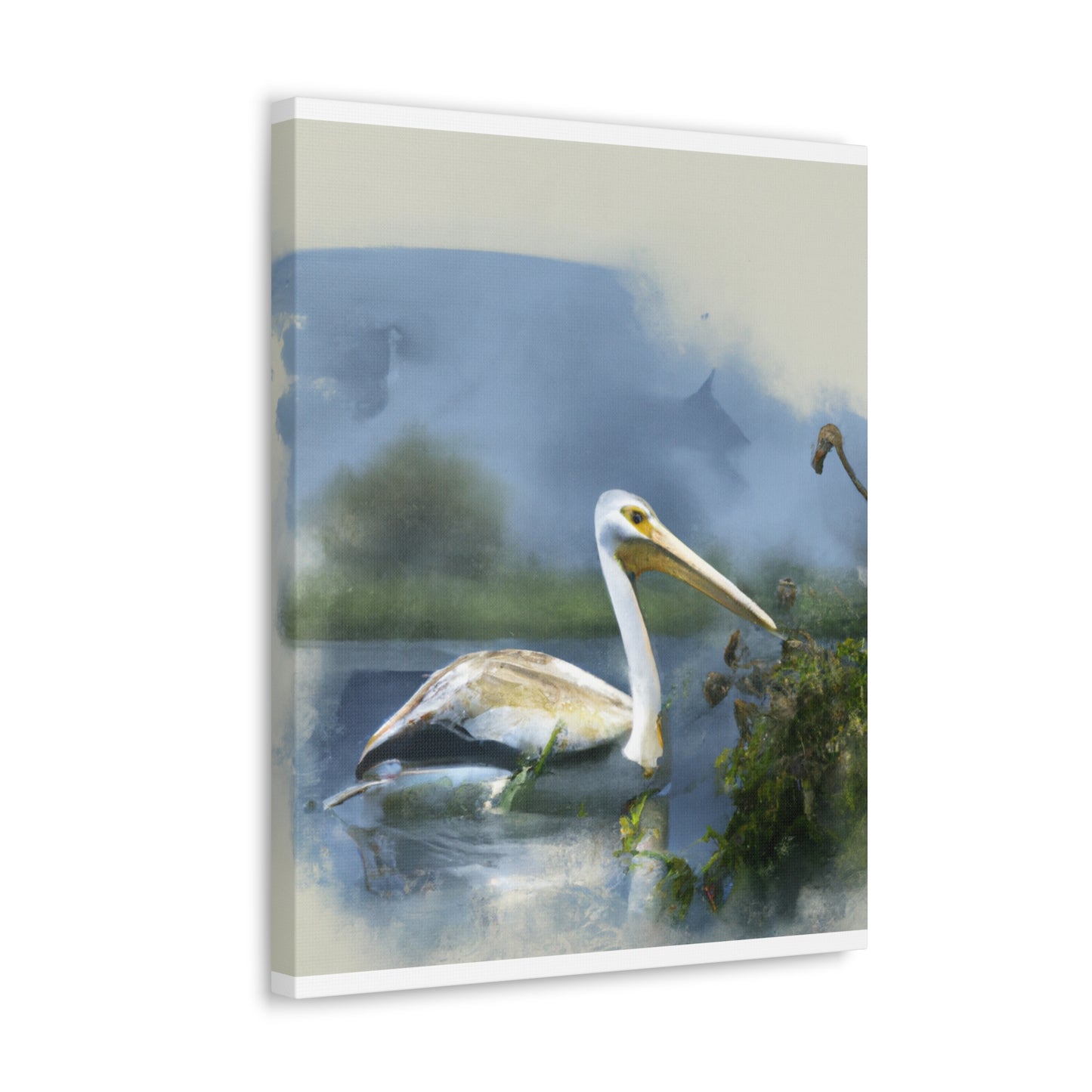 Majestic Water Pelican - Canvas