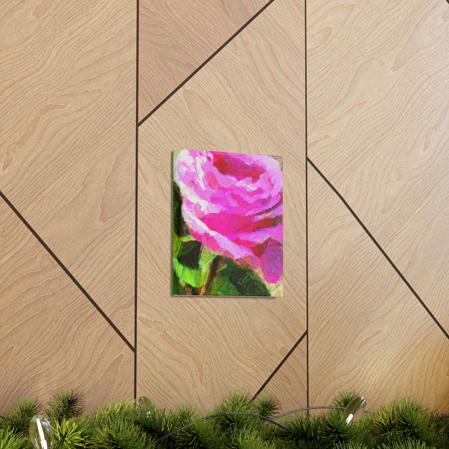 Rose Reflection Dream. - Canvas