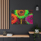 Radiant Blooms. - Canvas