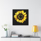 Sunflower Sparkle Glow. - Canvas