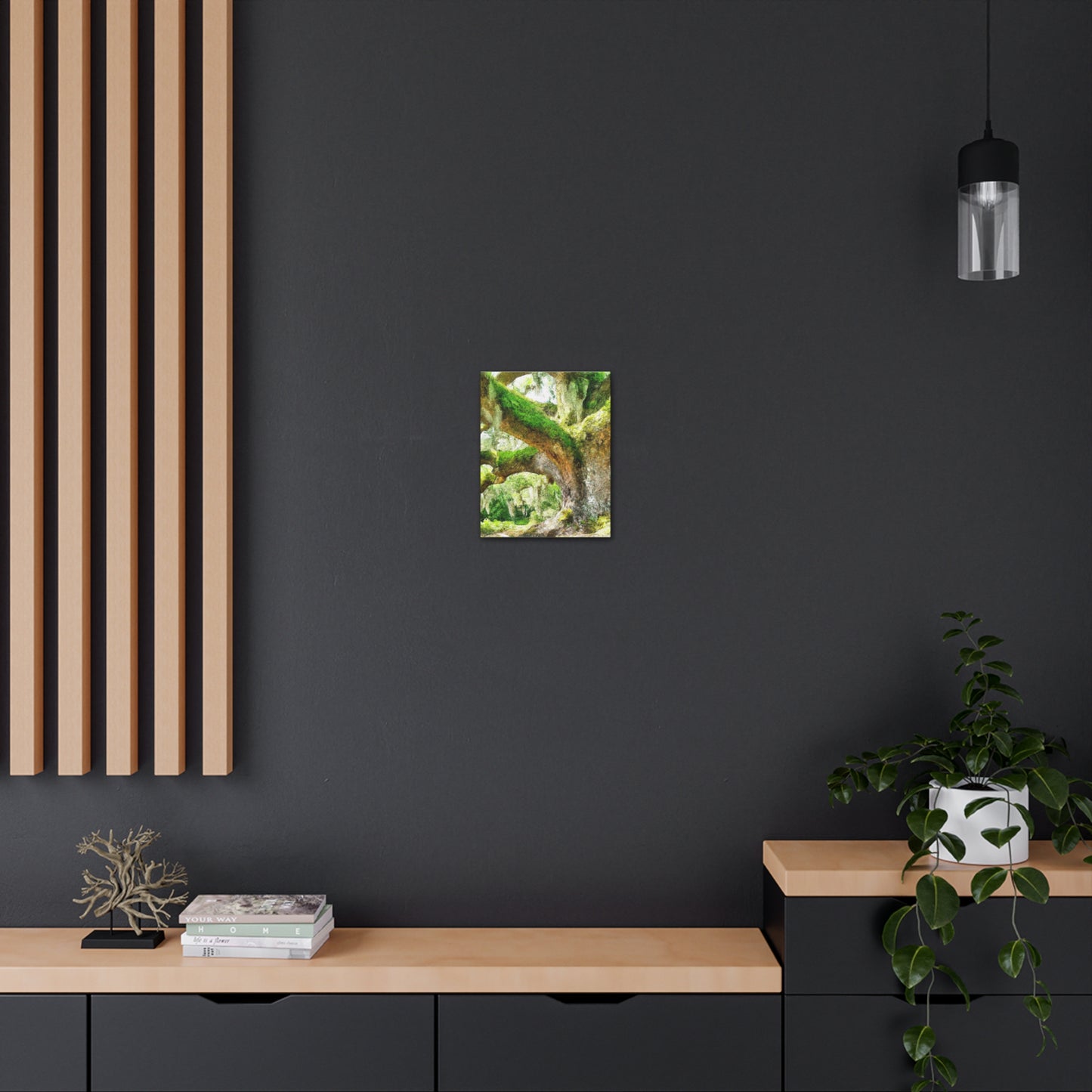 Vibrant Oak Harmony - Canvas