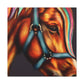 Rainbow Equine. - Canvas