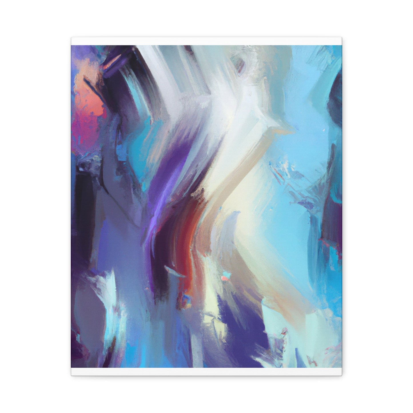 Colorful Splatter Unleashed. - Canvas