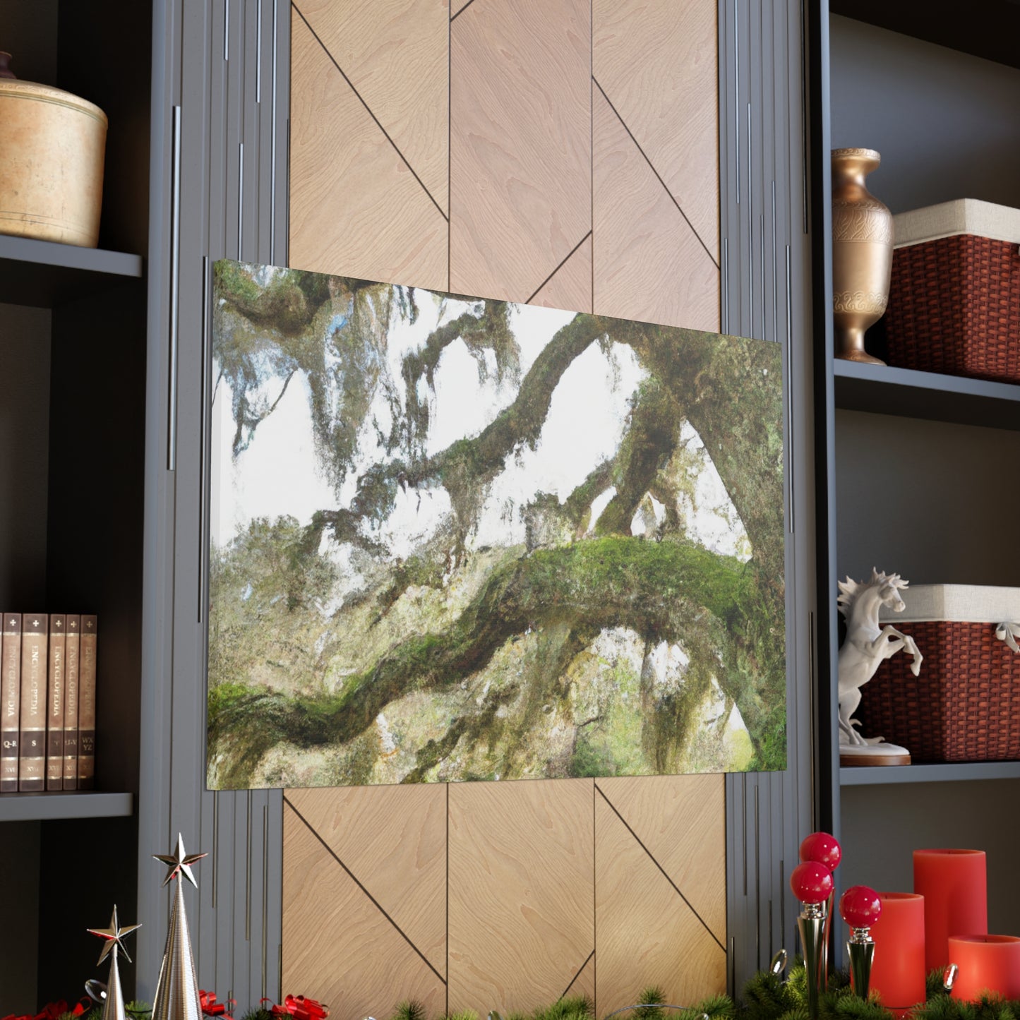 Live Oak Dreaming. - Canvas
