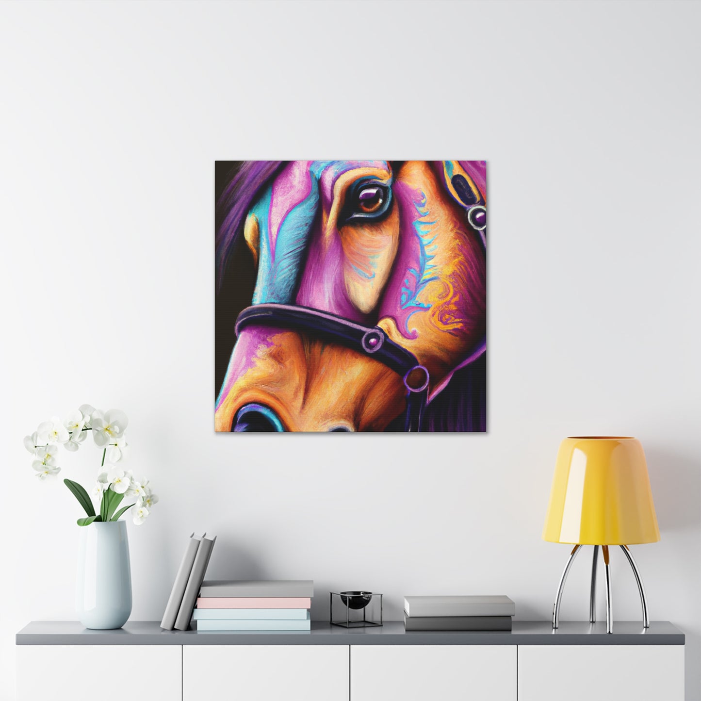 Opalesque Equine. - Canvas