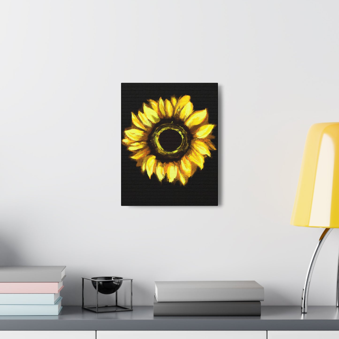 Sunflower Sparkle Glow. - Canvas