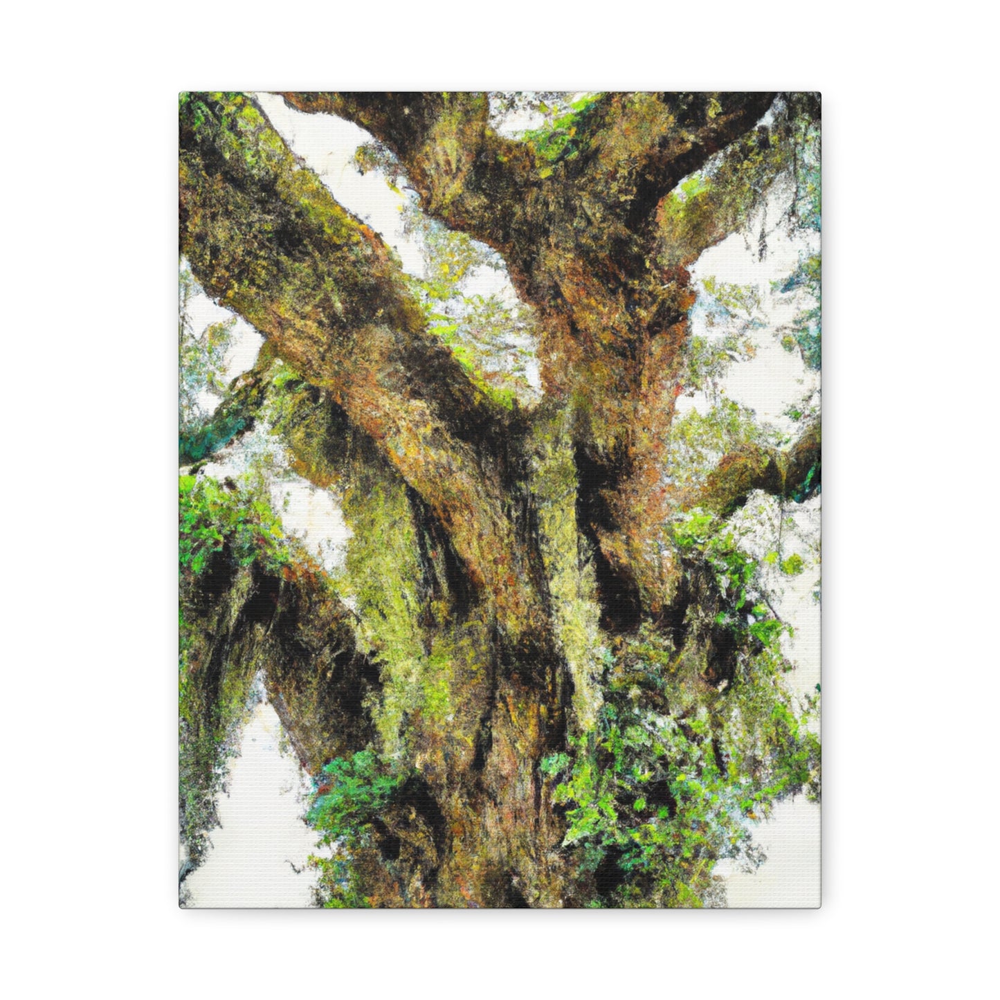 Vivid Woodland Scene - Canvas