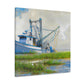 Marshy Seafarer Dream. - Canvas