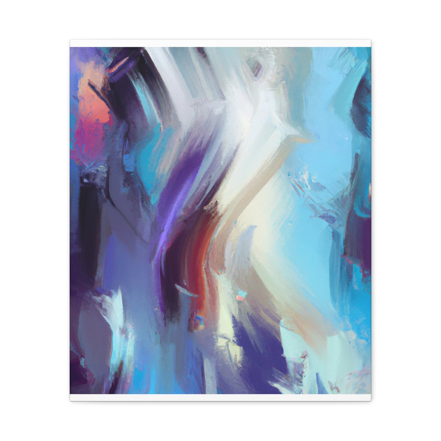 Colorful Splatter Unleashed. - Canvas