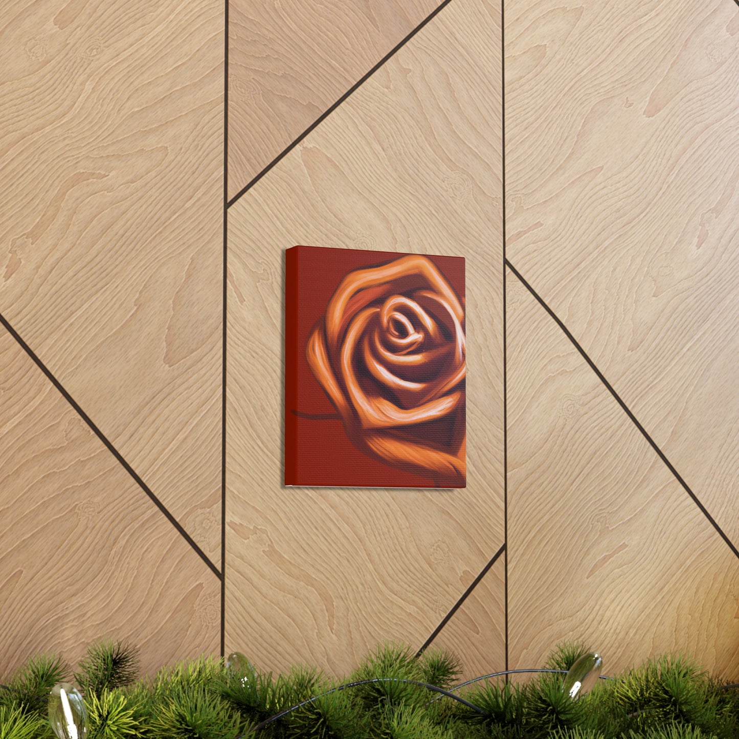 Rose Petal Bliss - Canvas
