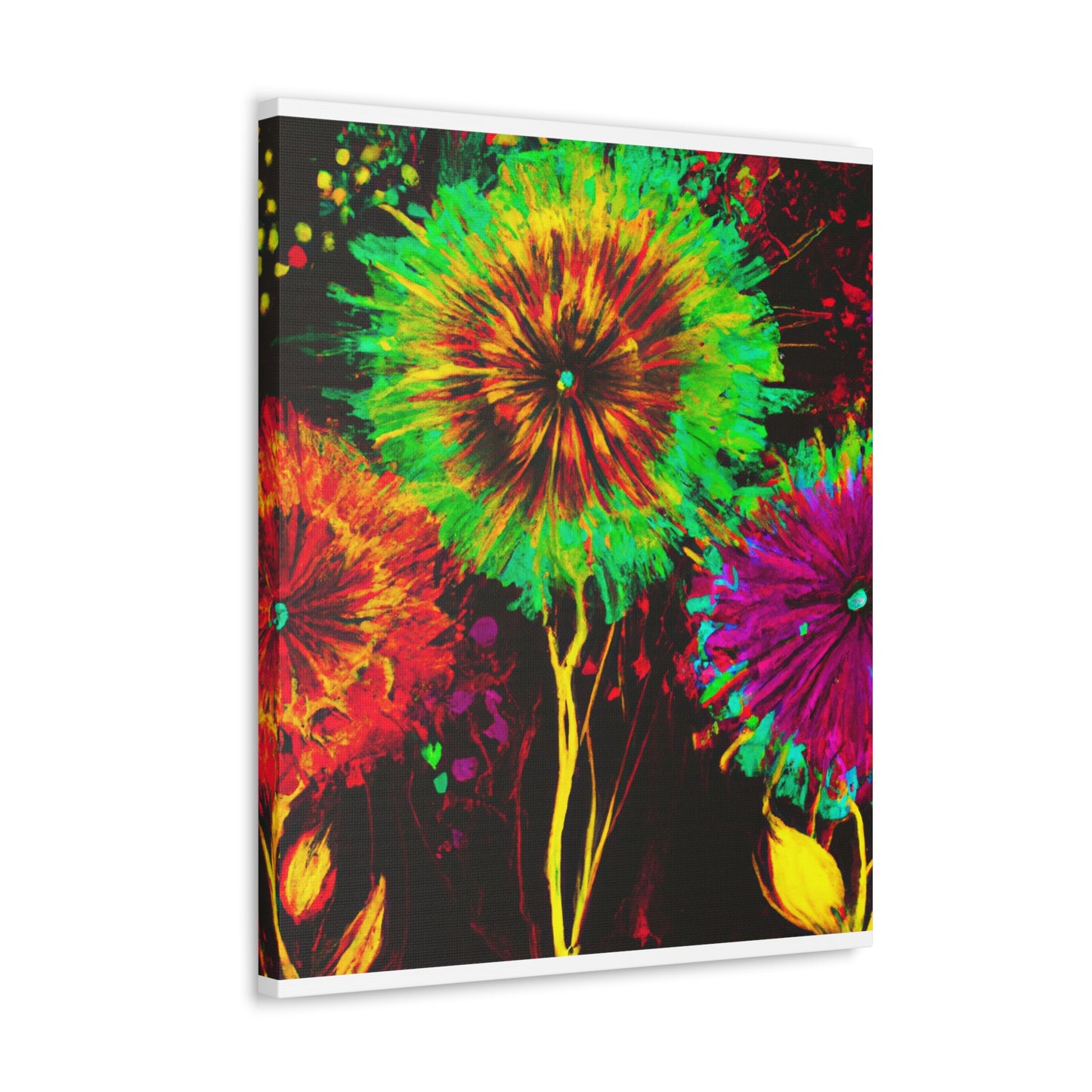 Radiant Blooms. - Canvas