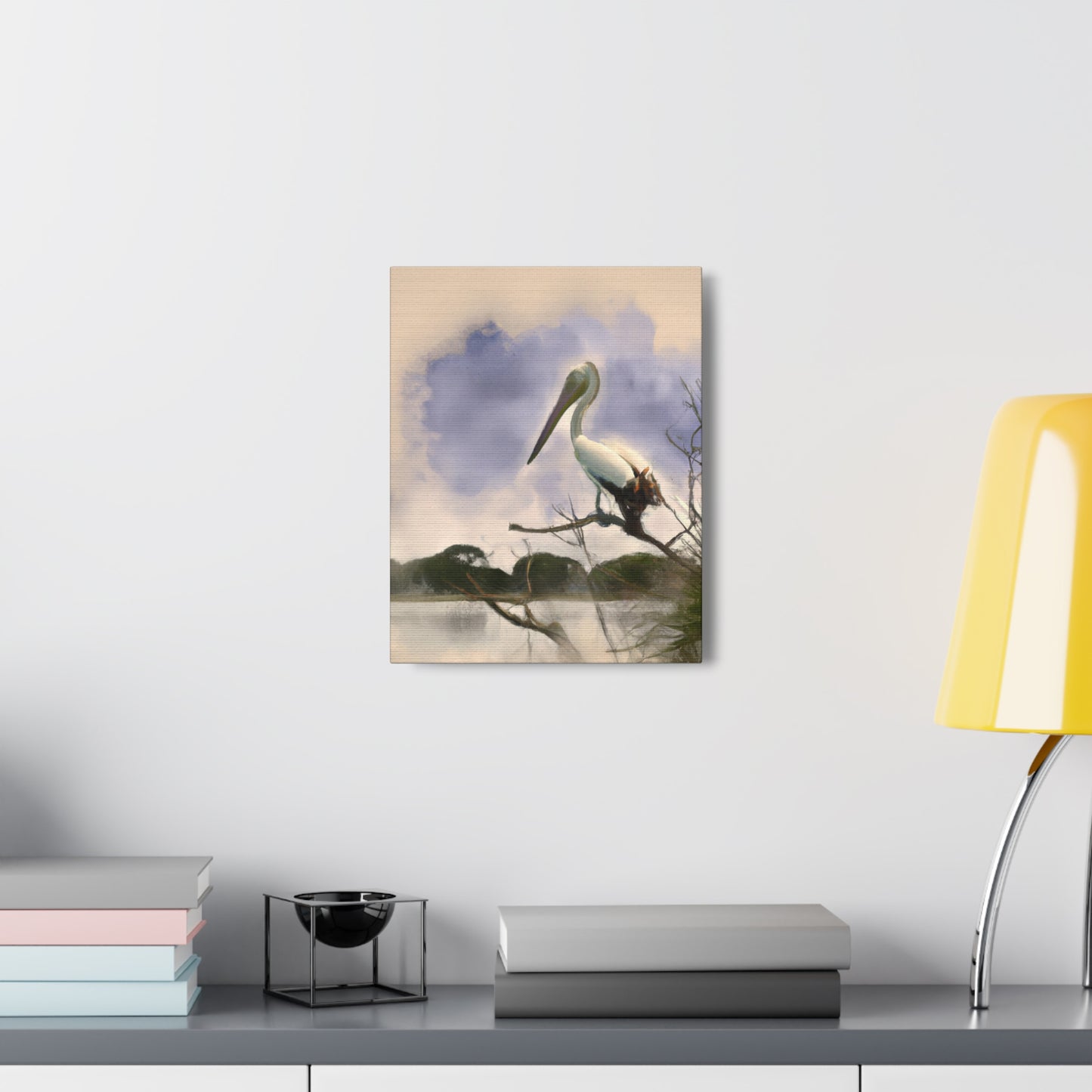 "Aquatic Pelican Dream" - Canvas