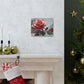 Red Rose Splendor - Canvas