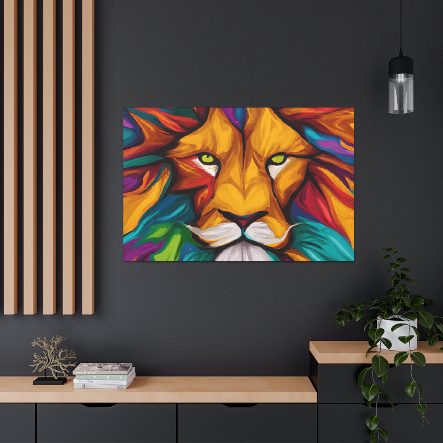 "Lion Flare" - Canvas